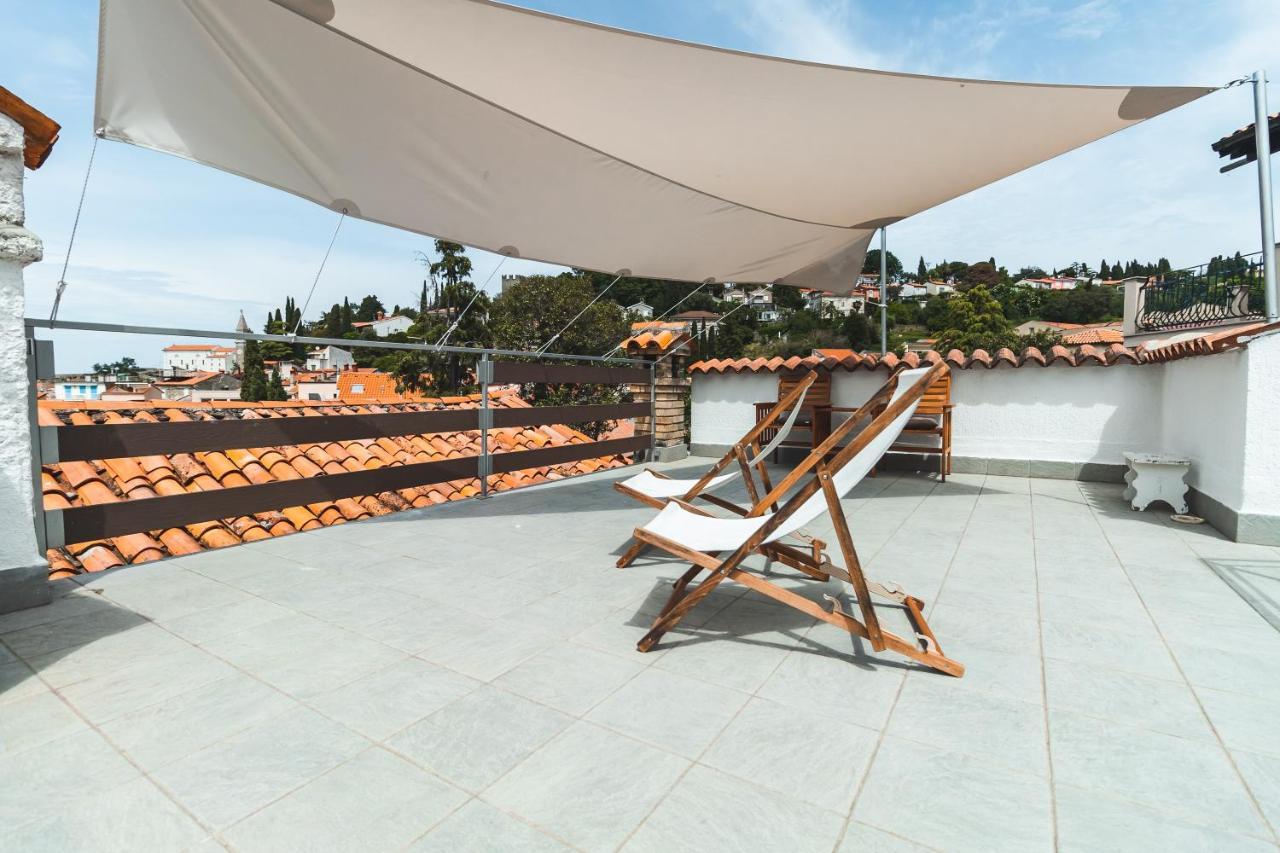 Kat-Y Terrace With Excellent View Apartment Piran Luaran gambar