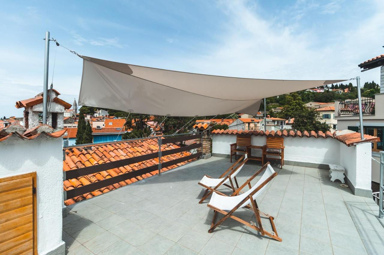 Kat-Y Terrace With Excellent View Apartment Piran Luaran gambar