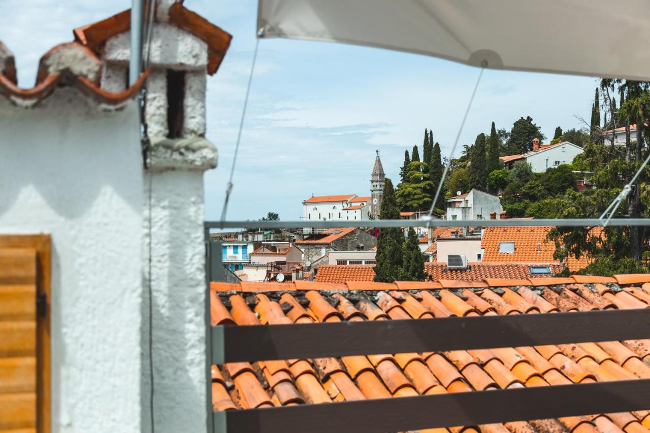 Kat-Y Terrace With Excellent View Apartment Piran Luaran gambar